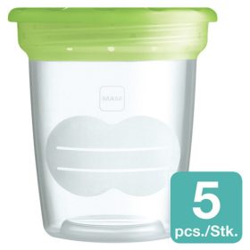 MAM tejtároló poharak /5db/