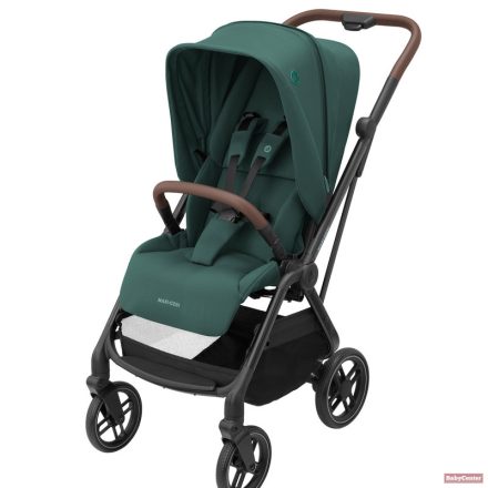 Maxi-Cosi Leona² duó-triósítható babakocsi 0-22 kg (mindkét irányba feltehető sportrész) - Essential Green