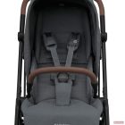 Maxi-Cosi Leona² duó-triósítható babakocsi 0-22 kg (mindkét irányba feltehető sportrész) - Twillic Graphite