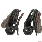 Maxi-Cosi Leona² duó-triósítható babakocsi 0-22 kg (mindkét irányba feltehető sportrész) - Twillic Truffle