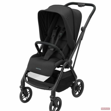 Maxi-Cosi Leona² duó-triósítható babakocsi 0-22 kg (mindkét irányba feltehető sportrész) - Essential Black