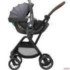 Maxi-Cosi Leona² duó-triósítható babakocsi 0-22 kg (mindkét irányba feltehető sportrész) - Essential Black