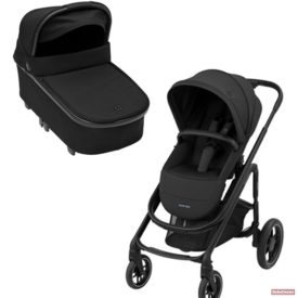   Plaza+ babakocsi 2in1 Oria mózessel 0- 22 kg (0-4 év) - Essential Black