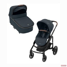   Plaza+ babakocsi 2in1 Oria mózessel 0- 22 kg (0-4 év) - Essential Graphite