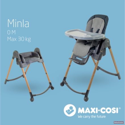 Maxi-Cosi Minla 6in1 etetőszék 30 kg-ig - Essential Graphite