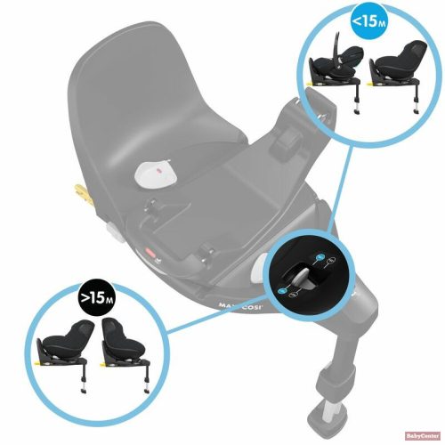 Maxi-Cosi Familyfix 360 Pro SlideTech i-Size bázistalp (40 - 105 cm, 0-4 év)