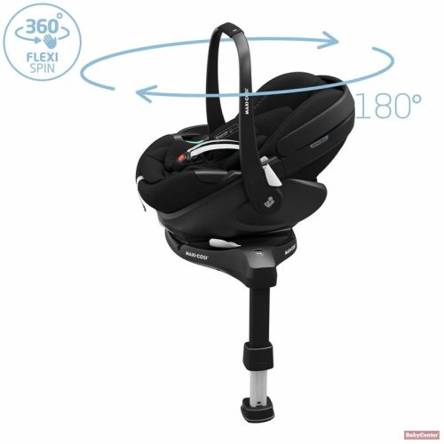  Maxi-Cosi Pebble 360 Pro2 SlideTech&EcoCare dönthető babahordozó 40-87 cm - Twillic Black