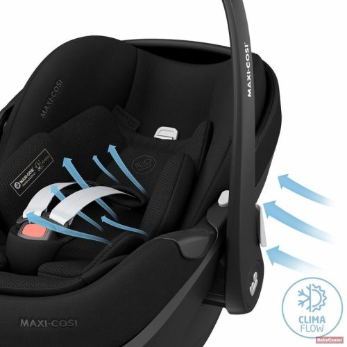  Maxi-Cosi Pebble 360 Pro2 SlideTech&EcoCare dönthető babahordozó 40-87 cm - Twillic Black