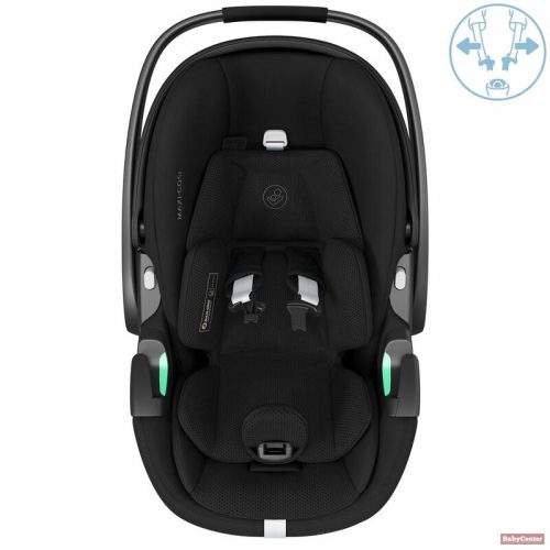  Maxi-Cosi Pebble 360 Pro2 SlideTech&EcoCare dönthető babahordozó 40-87 cm - Twillic Black