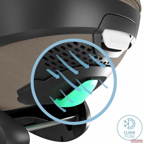  Maxi-Cosi Pebble 360 Pro2 SlideTech&EcoCare dönthető babahordozó 40-87 cm - Twillic Truffle