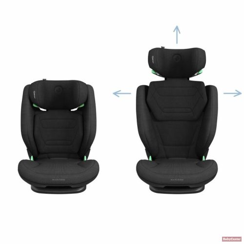 Maxi-Cosi RodiFix Pro² i-Size - G-Cell, AirProtect gyerekülés állítható oldallal,dönthető 100-150 cm - authentic black