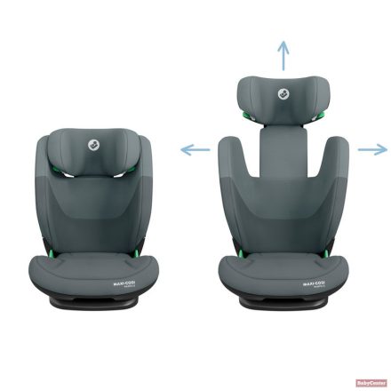 Maxi-Cosi RodiFix S i-Size - G-Cell, AirProtect gyerekülés állítható oldallal,dönthető 100-150 cm - Tonal Graphite