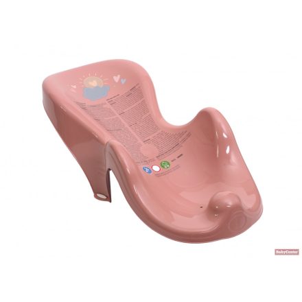 TegaBaby csúszásgátlós műanyag babafotel babakádba - Meteo pink