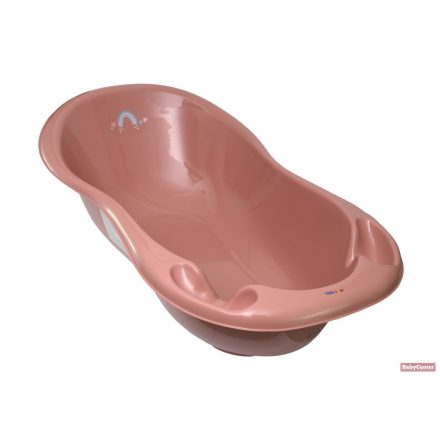 TegaBaby 102cm nagypiskóta vízleeresztős babakád - meteo old pink