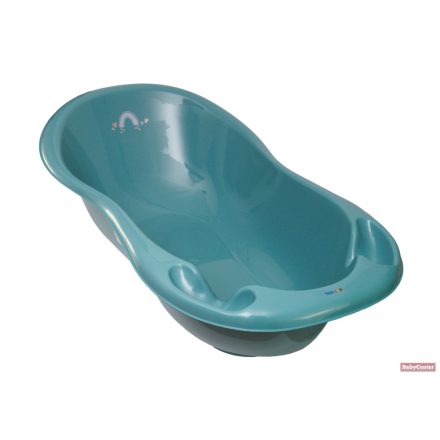 TegaBaby 102cm nagypiskóta vízleeresztős babakád - meteo türkiz