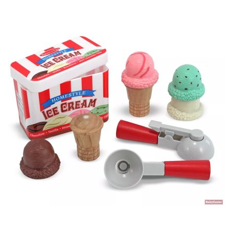 Melissa & Doug Sütés-főzés, Fagyi szett