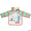 Bib előke hosszú ujjas - Messy Piros