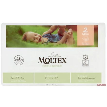 Moltex Pure&Nature Mini (2-es) öko pelenka 3-6 kg - 38 db