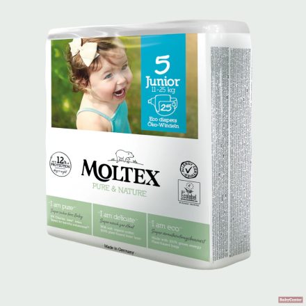 Moltex Pure&Nature Junior (5-ös) öko pelenka 11-25 kg - 25 db