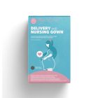 MomCare Speciális kismama hálóing szüléshez és szoptatáshoz L-XL