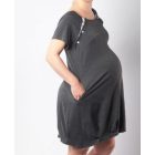 MomCare Speciális kismama hálóing szüléshez és szoptatáshoz L-XL