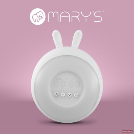 Mary's éjjeli fény és ébresztő óra - Fehér nyúl
