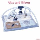 Nattou játszószőnyeg - többféle figurával