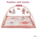 Nattou játszószőnyeg - többféle figurával