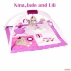 Nattou játszószőnyeg - többféle figurával