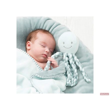 Nattou játék plüss 23cm Lapidou - Octopus Kék-Infinity