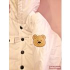 Átalakítható babazsák /bundazsák/ 2in1 újszülött kortól /maci fehér/