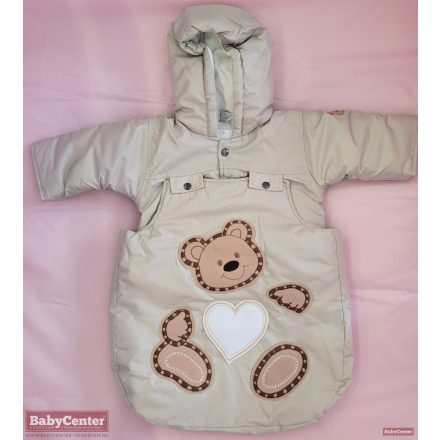 Átalakítható babazsák /bundazsák/ 2in1 újszülött kortól /maci keki/