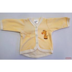 Pirinyó plüss kocsikabát - krém