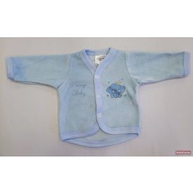 Pirinyó plüss kocsikabát - kék