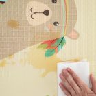 PETITE&MARS Összehajtható játszószőnyeg Campy (197x147cm) - Jungle&Hexagon