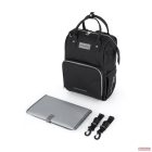 PETITE&MARS Pelenkázó táska hátizsák babakocsihoz Jack - Just Black