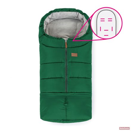 Petite&Mars Jibot bundazsák 3in1 babakocsiba - Juicy Green