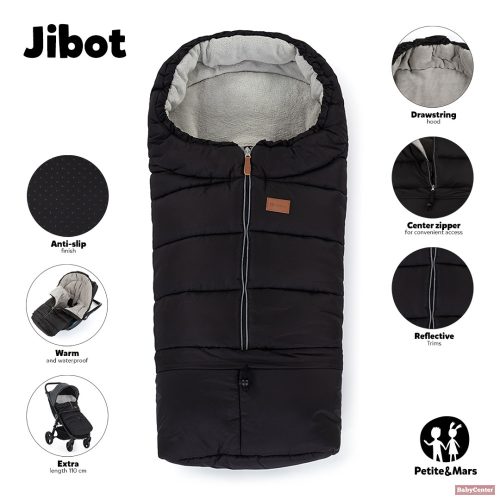 Petite&Mars Jibot bundazsák 3in1 babakocsiba - Juicy Green