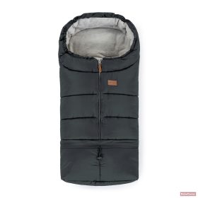   Petite&Mars Jibot bundazsák 3in1 babakocsiba - Charcoal Grey