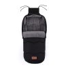 Petite&Mars Warmy Prémium bundazsák babakocsiba - SILVERED BLACK