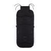 Petite&Mars Warmy Prémium bundazsák babakocsiba - SILVERED BLACK