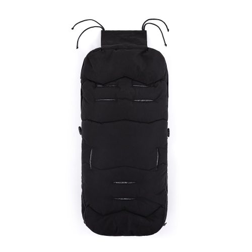 Petite&Mars Warmy Prémium bundazsák babakocsiba - SILVERED BLACK