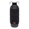 Petite&Mars Warmy Prémium bundazsák babakocsiba - SILVERED BLACK