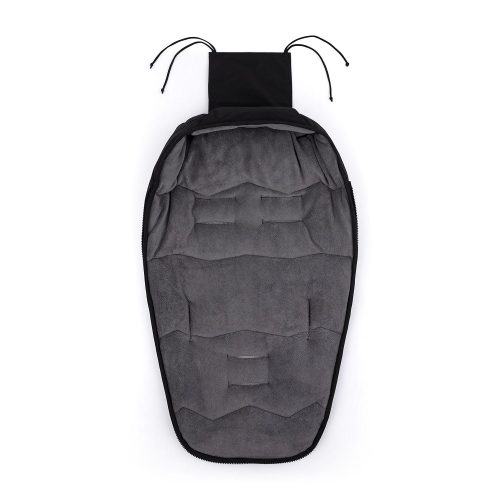 Petite&Mars Warmy Prémium bundazsák babakocsiba - SILVERED BLACK
