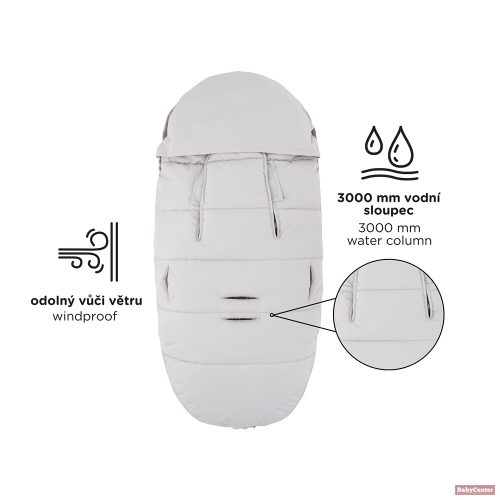 Petite&Mars Comfy Prémium extra vastag bundazsák babakocsiba - Mocha Mousse