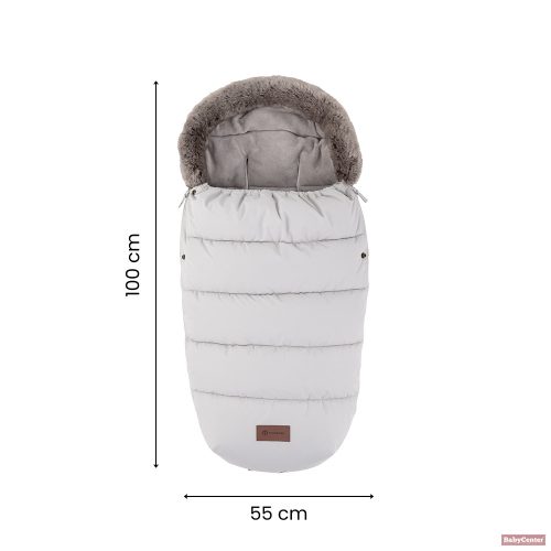 Petite&Mars Comfy Prémium extra vastag bundazsák babakocsiba - Mocha Mousse