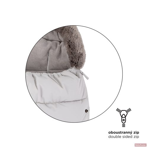 Petite&Mars Comfy Prémium extra vastag bundazsák babakocsiba - Mocha Mousse