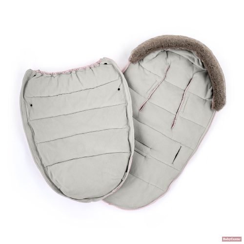 Petite&Mars Comfy Prémium extra vastag bundazsák babakocsiba - Champagne Shower