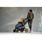 Petite&Mars Comfy Prémium extra vastag bundazsák babakocsiba - FOREVER BLACK