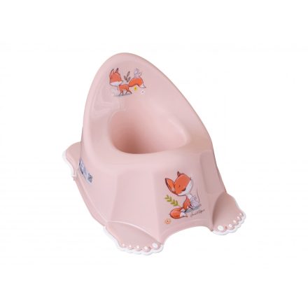 TegaBaby csúszásgátlós zenélő bili - forest pink